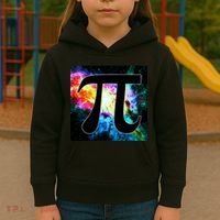 Galactic Pi Galaxy Infinity Kids Hoodie thumb 3