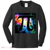 Galactic Pi Galaxy Infinity Kids Long Sleeve Shirt thumb 0