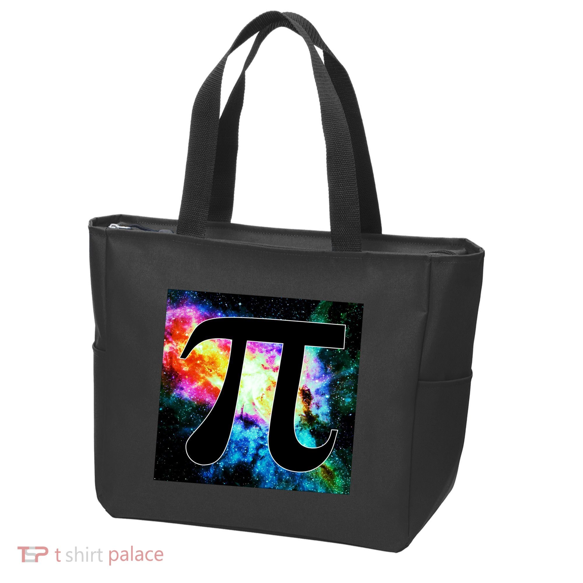 Galactic Pi Galaxy Infinity Tote Bag