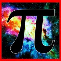 Galactic Pi Galaxy Infinity Santa Hat thumb 1