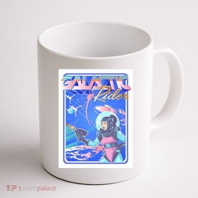 Galactic Rider Coffee Mug back