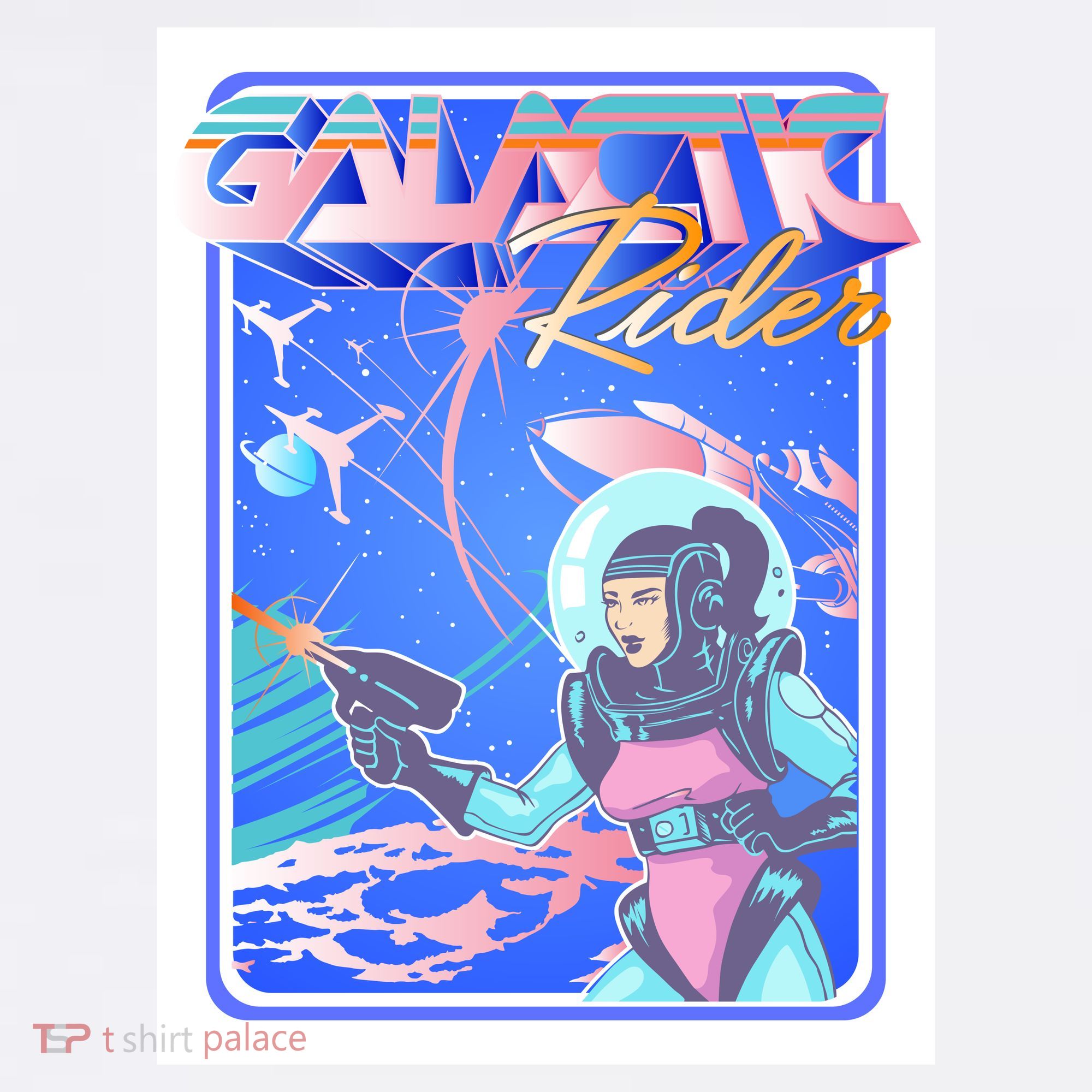 Galactic Rider Baby Bodysuit