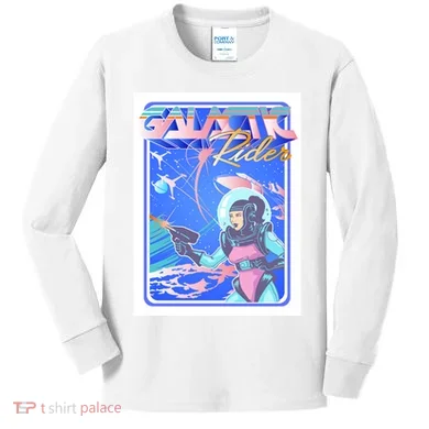 Galactic Rider Kids Long Sleeve Shirt