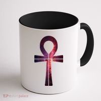 Galaxy Ankh Coffee Mug thumb 1