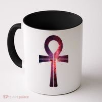 Galaxy Ankh Coffee Mug thumb 0