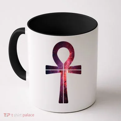 Galaxy Ankh Coffee Mug