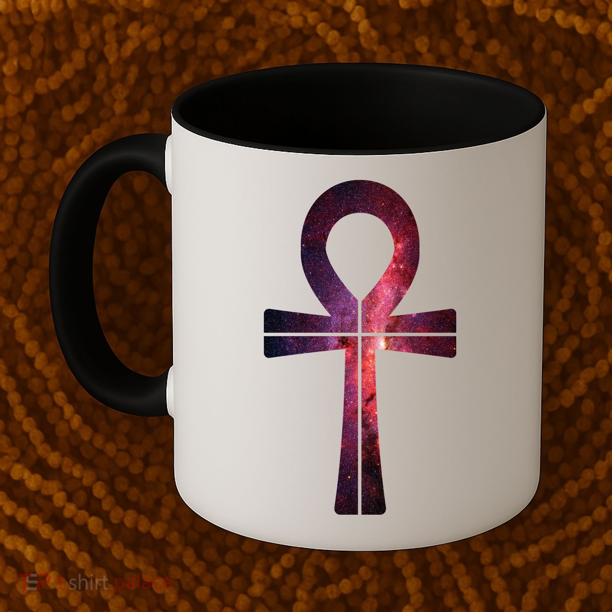 Galaxy Ankh Coffee Mug