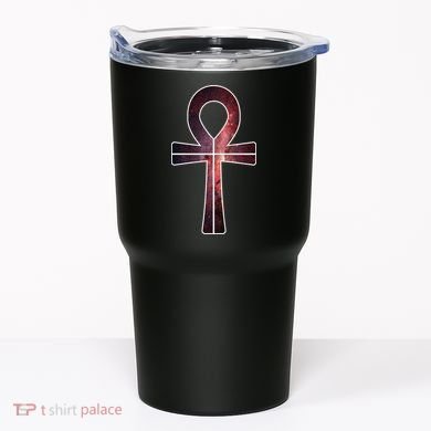 Galaxy Ankh Tumbler