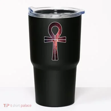 Galaxy Ankh Tumbler
