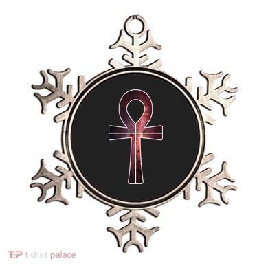 Galaxy Ankh Ornament