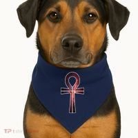 Galaxy Ankh USA-Made Doggie Bandana thumb 1