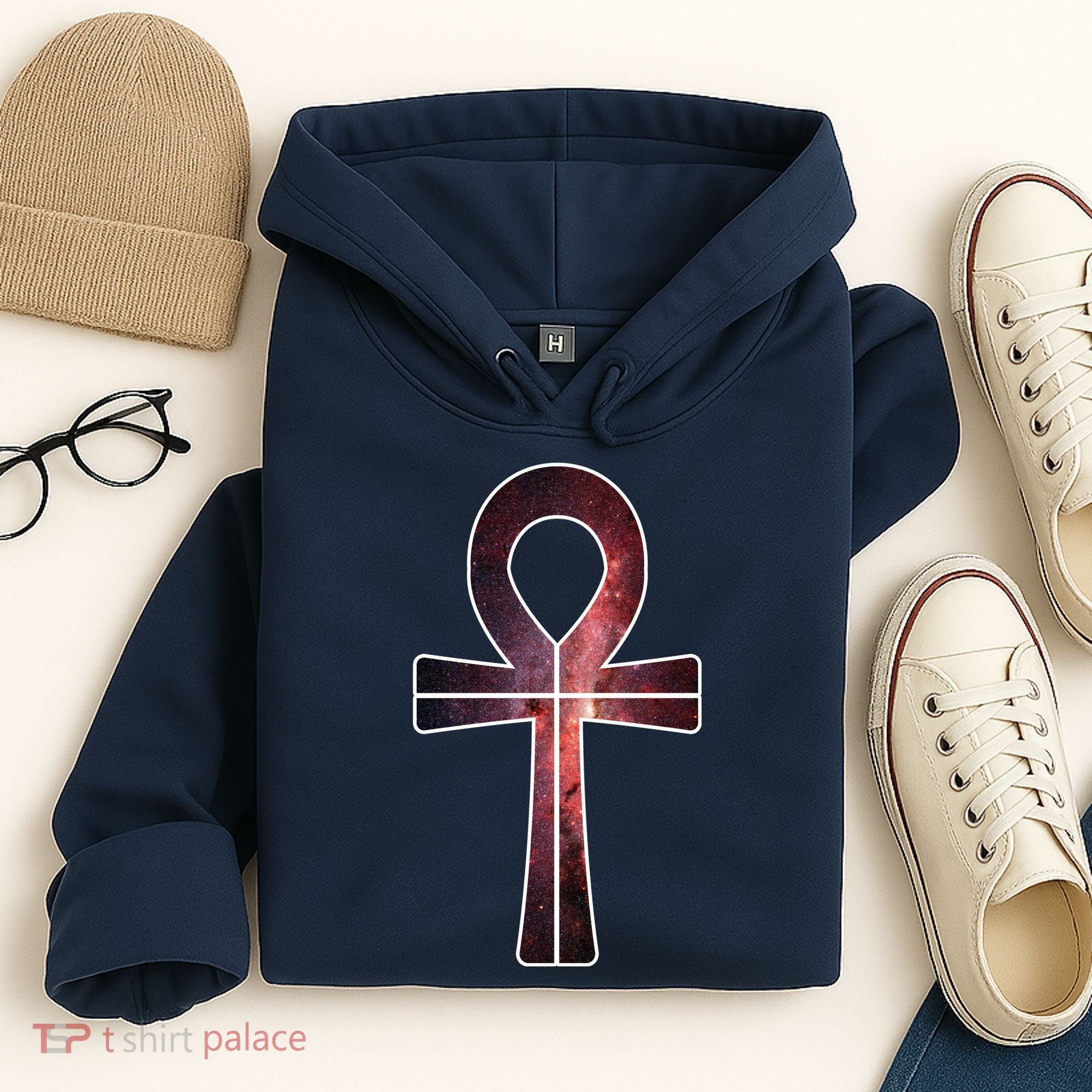 Galaxy Ankh Hoodie