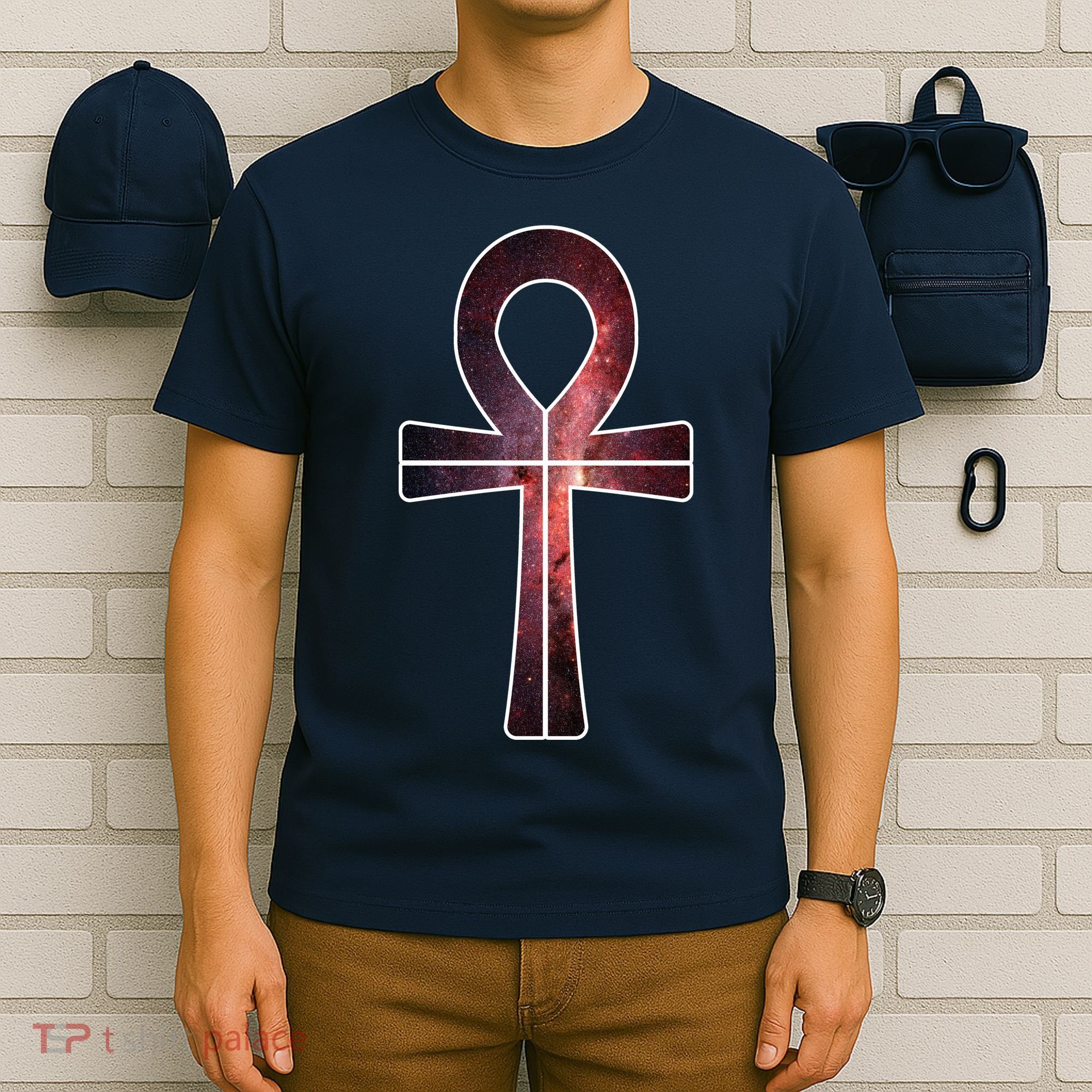 Galaxy Ankh T-Shirt