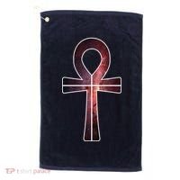 Galaxy Ankh Golf Towel thumb 0