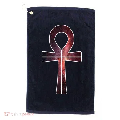 Galaxy Ankh Golf Towel
