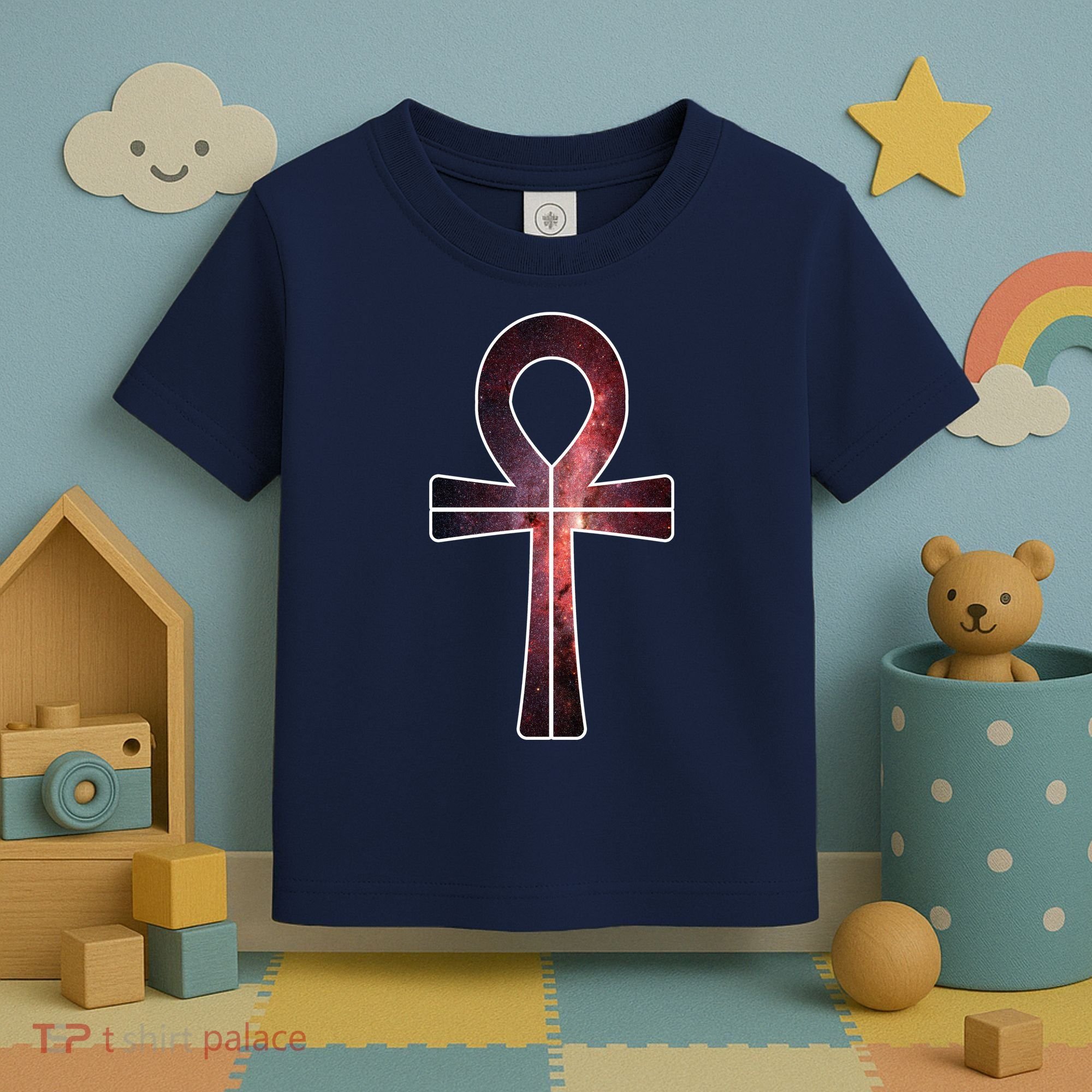 Galaxy Ankh Toddler T-Shirt