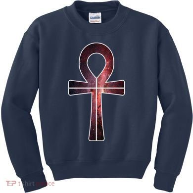 Galaxy Ankh Kids Sweatshirt