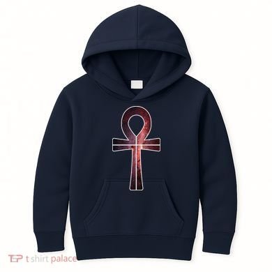 Galaxy Ankh Kids Hoodie