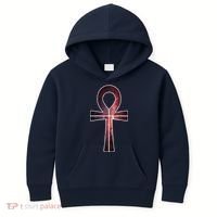 Galaxy Ankh Kids Hoodie thumb 0