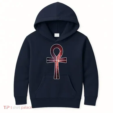 Galaxy Ankh Kids Hoodie