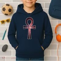 Galaxy Ankh Kids Hoodie thumb 2