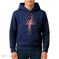 Galaxy Ankh Kids Hoodie thumb 4