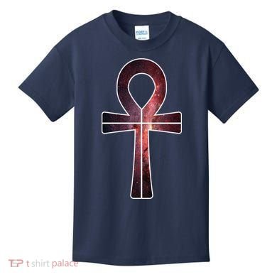 Galaxy Ankh Kids T-Shirt
