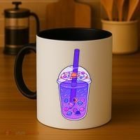 Galaxy Boba Coffee Mug thumb 4