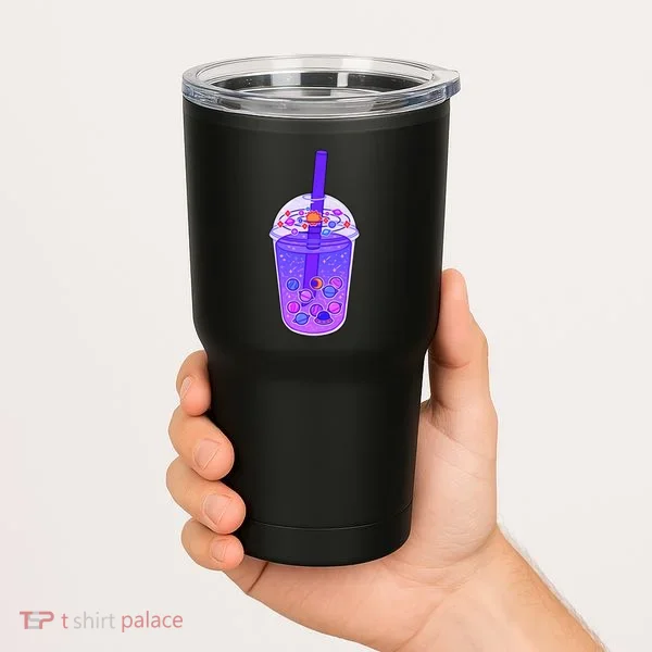 Galaxy Boba Tumbler