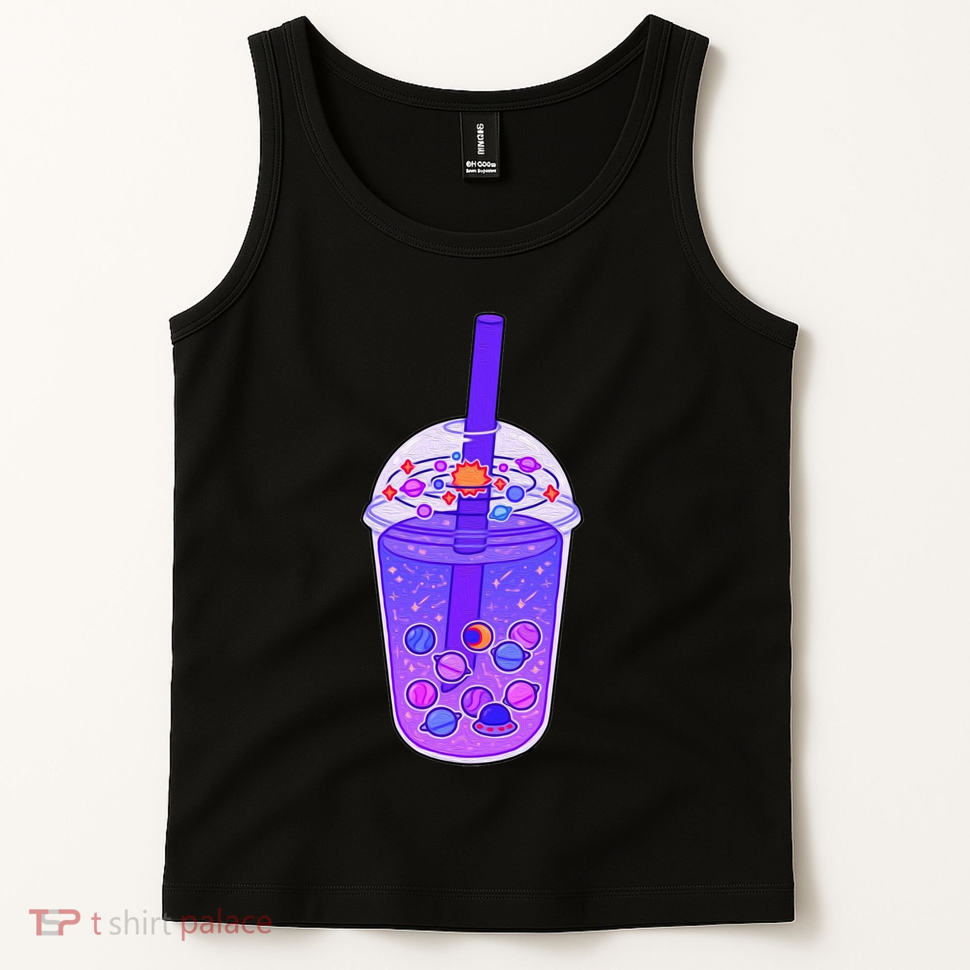 Galaxy Boba Tank Top
