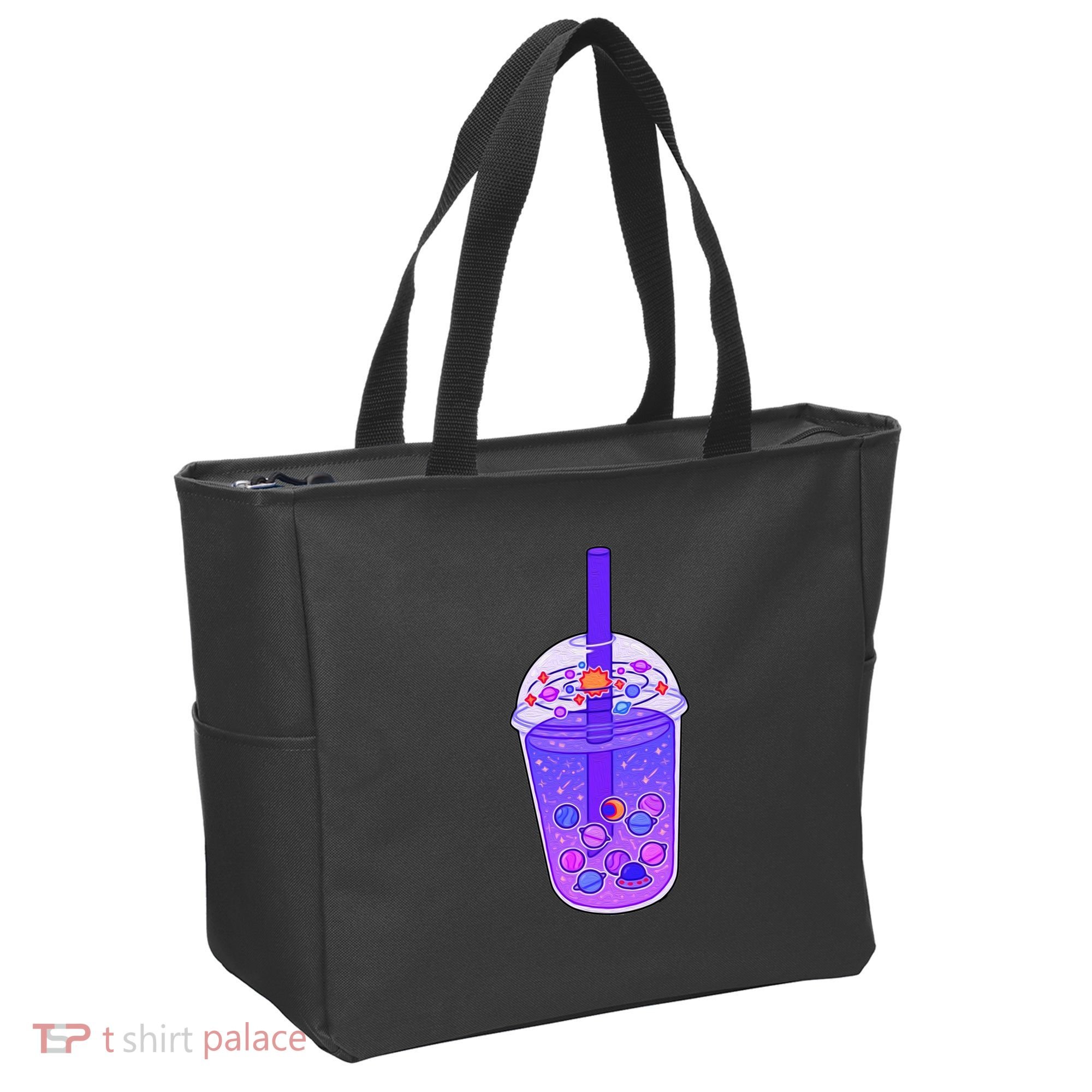 Galaxy Boba Tote Bag