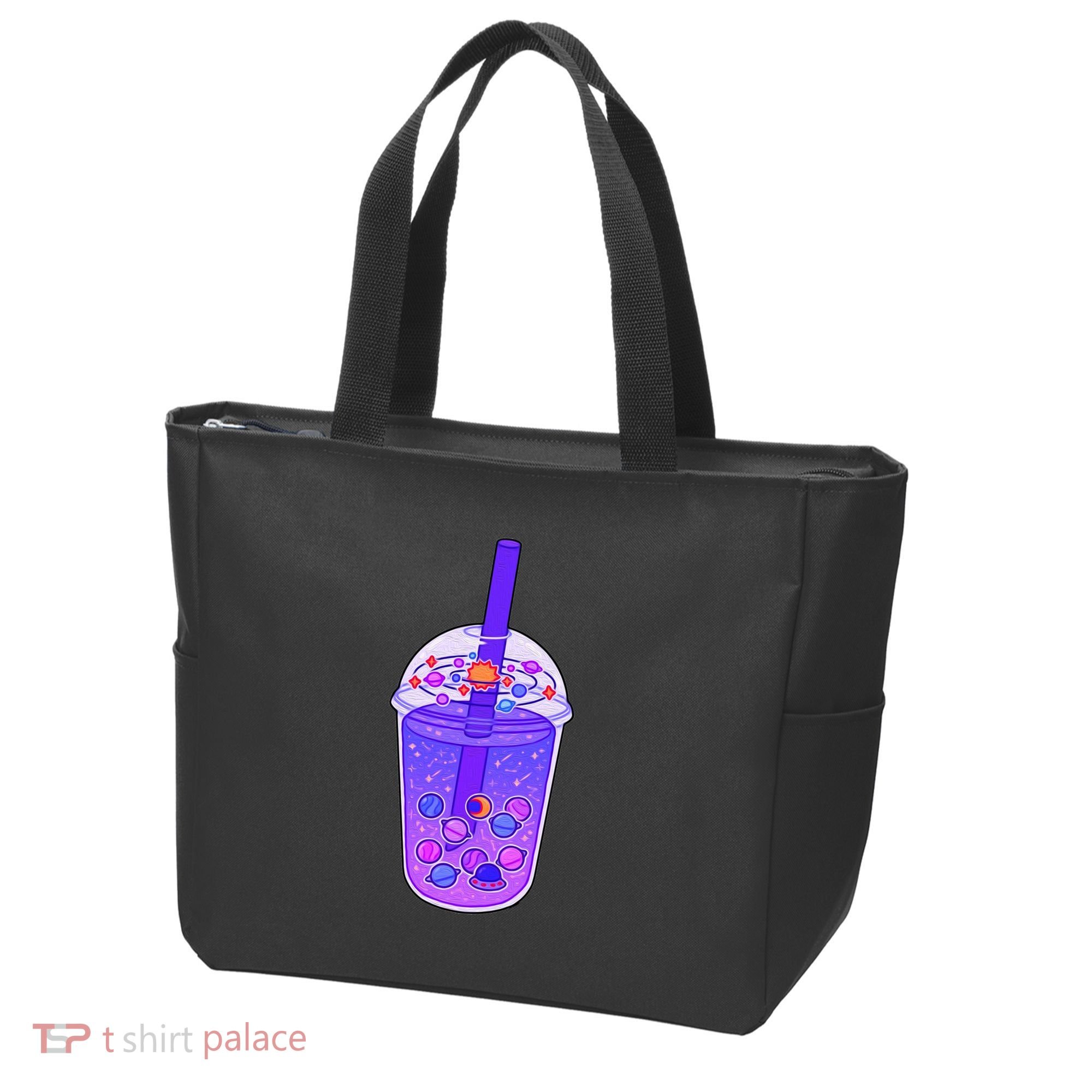 Galaxy Boba Tote Bag