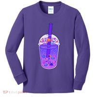 Galaxy Boba Kids Long Sleeve Shirt thumb 0
