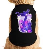 Galaxy Cats Boba Tea Doggie Tank thumb 0