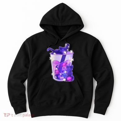 Galaxy Cats Boba Tea Hoodie