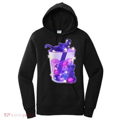 Galaxy Cats Boba Tea Women's Hoodie