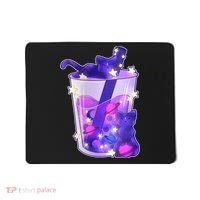 Galaxy Cats Boba Tea Mousepad thumb 0