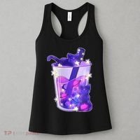 Galaxy Cats Boba Tea Women's Tank Top thumb 3