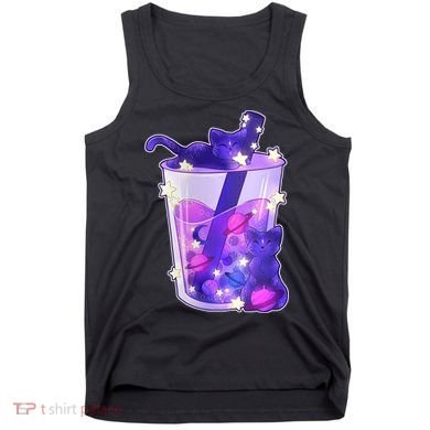 Galaxy Cats Boba Tea Tank Top