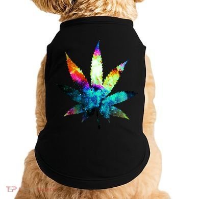 Galaxy Kush In Space Weed Doggie Tank