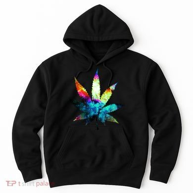 Galaxy Kush In Space Weed Hoodie
