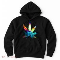 Galaxy Kush In Space Weed Hoodie thumb 0