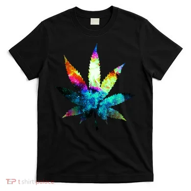 Galaxy Kush In Space Weed T-Shirt