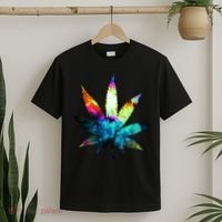 Galaxy Kush In Space Weed T-Shirt thumb 2