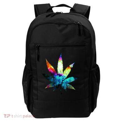 Galaxy Kush In Space Weed Backpack