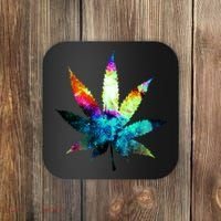 Galaxy Kush In Space Weed Coaster thumb 0