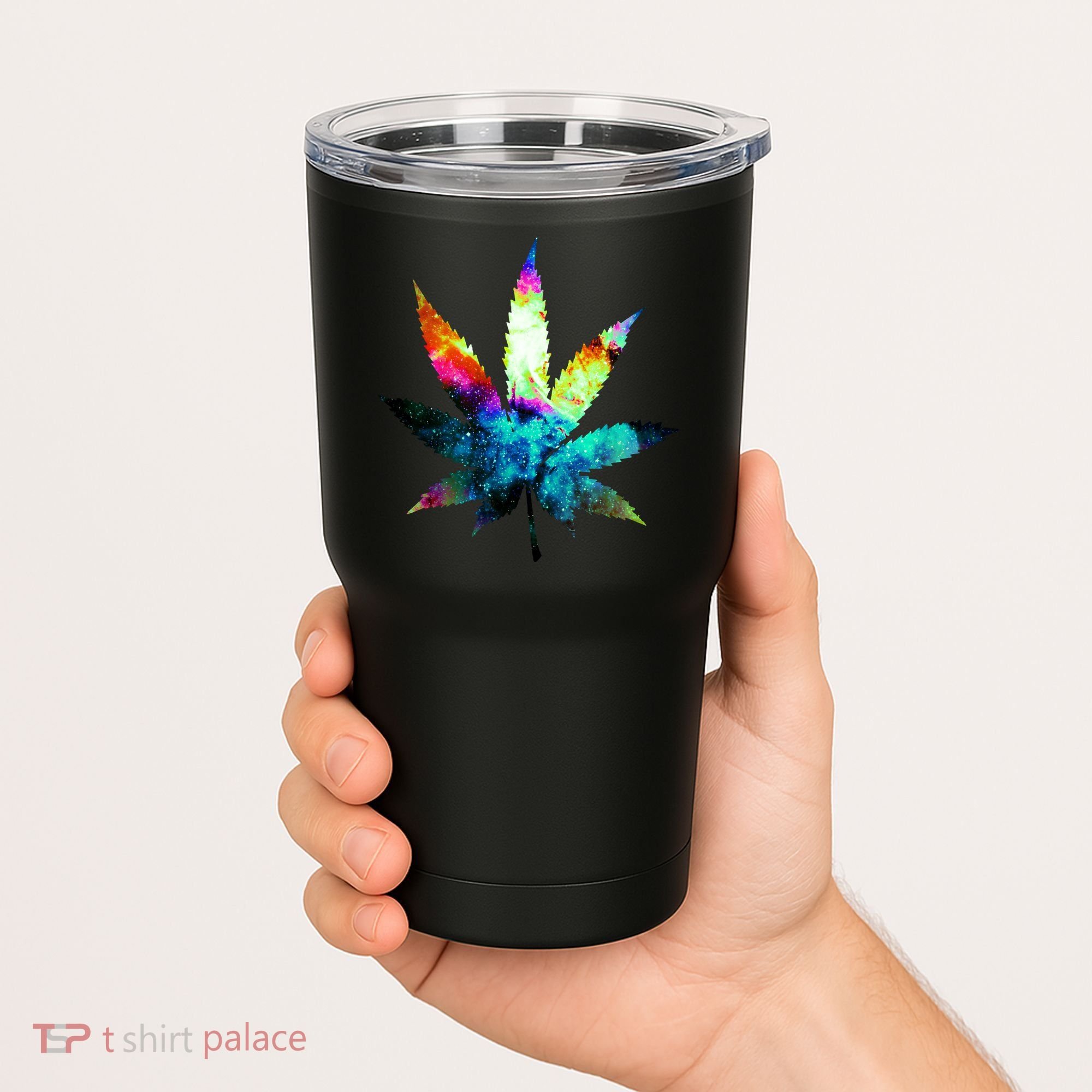 Galaxy Kush In Space Weed Tumbler
