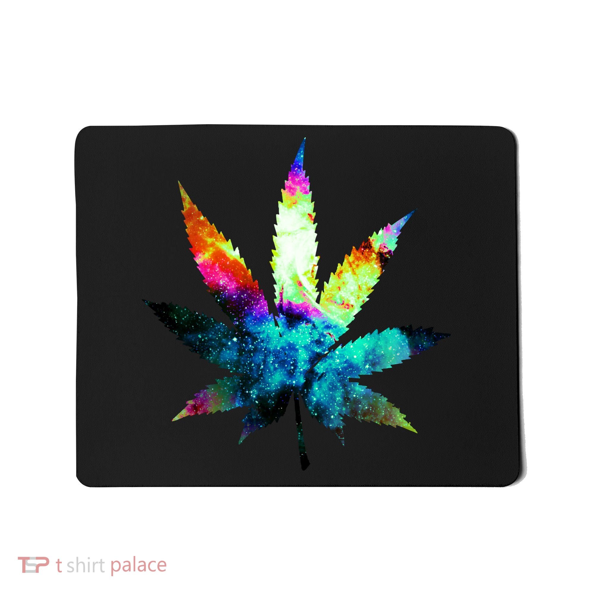 Galaxy Kush In Space Weed Mousepad