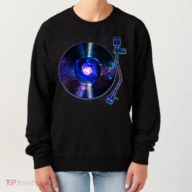 Galaxy Record Women's Sweatshirt