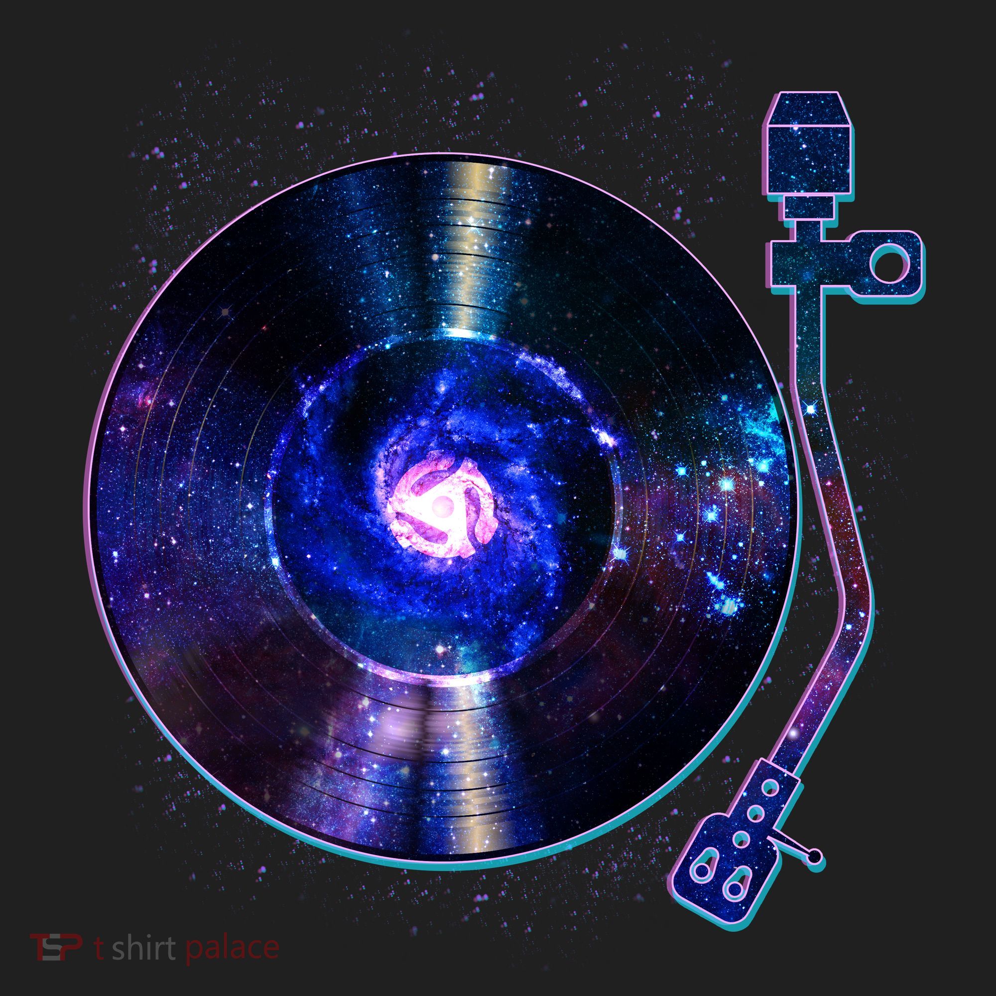 Galaxy Record Women's Sweatshirt